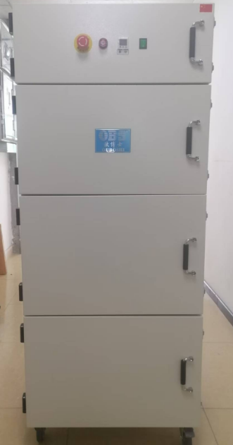 Industrial dust processor for board separator and board scooping machine